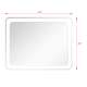 SMLMG2420 Griffin 24-in x 20-in LED-Front Lit Contemporary Mirror With Touch Sensor