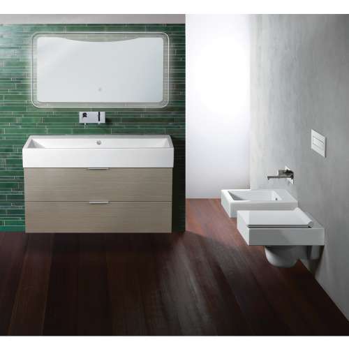 SMLMM4728 Mateo 47-in x 28-in LED-Front Lit Contemporary Mirror With Touch Sensor