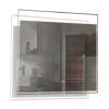SMLMT2424 Toldeo 24-in x 24-in LED-Backlit Contemporary Mirror With Touch Sensor