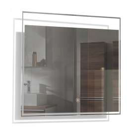 Toledo LED-Backlit Contemporary Mirror - SMLMT2424-M