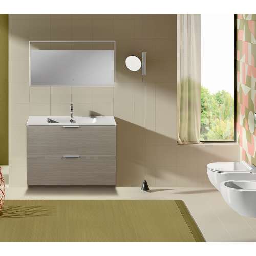 SMLMT3924 Toldeo 39-in x 24-in LED-Backlit Contemporary Mirror With Touch Sensor