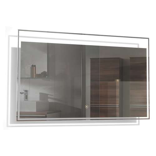 SMLMT4724 Toldeo 47-in x 24-in LED-Backlit Contemporary Mirror With Touch Sensor
