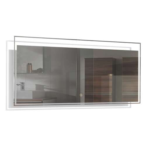 SMLMT5524 Toldeo 55-in x 24-in LED-Backlit Contemporary Mirror With Touch Sensor