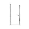 SMLSD327006C-PC Lydia 32-in x 70-in Pivot Shower Door With 1/4-in Clear Glass And Double-Sided Knobs, Polished Chrome