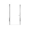 SMLSD357006C-PC Lydia 35-in x 70-in Pivot Shower Door With 1/4-in Clear Glass And Double-Sided Knobs, Polished Chrome