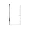 SMLSD367006C-PC Lydia 36-in x 70-in Pivot Shower Door With 1/4-in Clear Glass And Double-Sided Knobs, Polished Chrome
