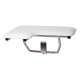 SMLTSSS3023R-NW 30-in x 23-in L-Shaped Transfer Style Right-Hand Shower Seat With White Vinyl Cushion