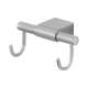 SMMDRH-BS Manhattan Double Robe Hook, Brushed Stainless