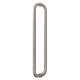 SMMH-BND-D-C-BS Contour 20-in Barn/Pivot Shower Door Double Sided Handles, Brushed Stainless