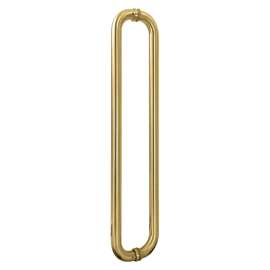 SMMH-BND-D-C-CB Contour 20-in Barn/Pivot Shower Door Double Sided Handles, Champagne Bronze