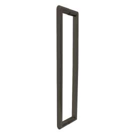 SMMH-BND-D-R-MB Royston 20-in Barn/Pivot Shower Door Double Sided Handles, Matte Black