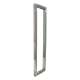 SMMH-BND-D-R-PC Royston 20-in Barn/Pivot Shower Door Double Sided Handles, Polished Chrome