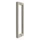 SMMH-BND-D-S-BS Sampson 20-in Barn/Pivot Shower Door Double Sided Handles, Brushed Stainless