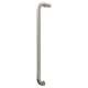 SMMH-BND-K-C-BS Contour 20-in Barn/Pivot Shower Door Handle And Knob, Brushed Stainless