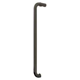 SMMH-BND-K-C-MB Contour 20-in Barn/Pivot Shower Door Handle And Knob, Matte Black
