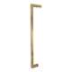 SMMH-BND-K-R-CB Royston 20-in Barn/Pivot Shower Door Handle And Knob, Champagne Bronze