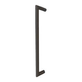 SMMH-BND-K-T-MB Tyler 20-in Barn/Pivot Shower Door Handle And Knob, Matte Black