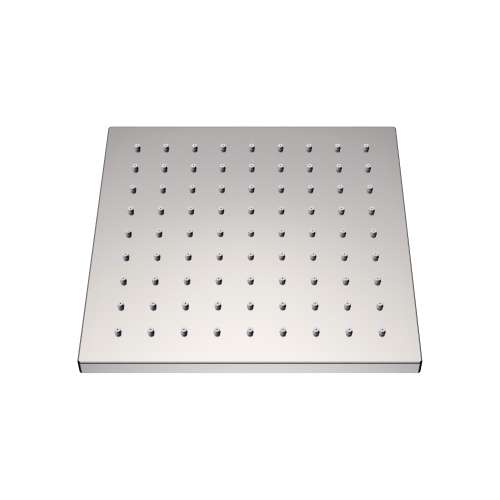 SMMSHS8S-BN Sadie 8-in x 8-in Single Function Square Showerhead, Brushed Nickel