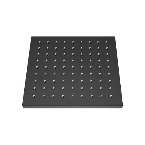 SMMSHS8S-MB Sadie 8-in x 8-in Single Function Square Showerhead, Matte Black