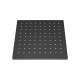 SMMSHS8S-MB Sadie 8-in x 8-in Single Function Square Showerhead, Matte Black
