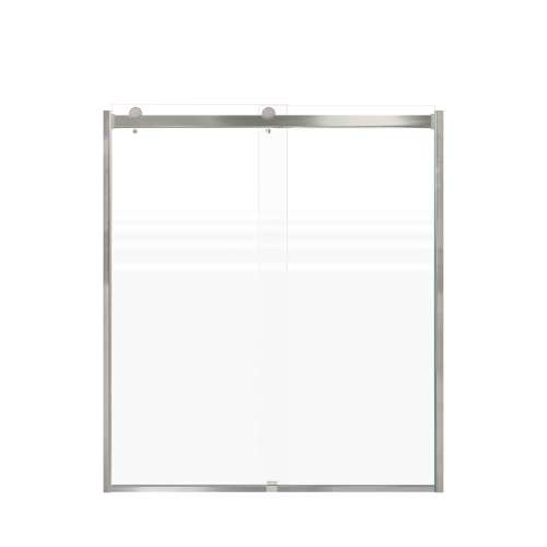 SMBRP607008F-M Brevity 60-in x 70-in By-Pass Shower Door With 5/16-in Pattern Frost Glass And Without Handles, Master