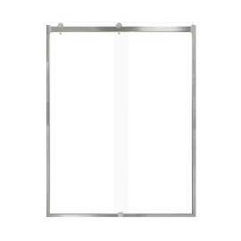 SMBRP608008C-M Brevity 60-in x 80-in By-Pass Shower Door With 5/16-in Clear Glass And Without Handles, Master