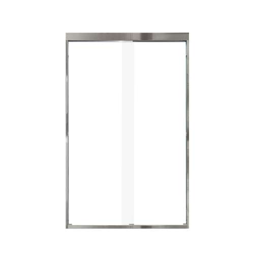 SMFBPT487608C-PC Franklin 47-in x 76-in By-Pass Shower Door With 5/16-in Clear Glass And Without Handles, Polished Chrome