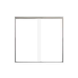 SMFBPT605808C-M Franklin 59-in x 58-in By-Pass Bathtub Door With 5/16-in Clear Glass And Without Handles, Master