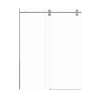 SMTBD608010C-BS Teutonic 59-in x 80-in Barn Shower Door With 3/8-in Clear Glass And Without Handles, Brushed Stainless