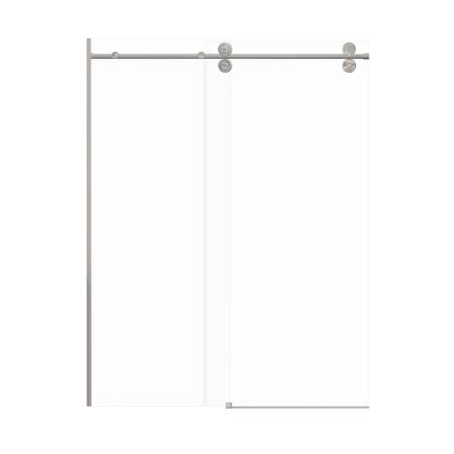 SMTBD608010C-M Teutonic 59-in x 80-in Barn Shower Door With 3/8-in Clear Glass And Without Handles, Master