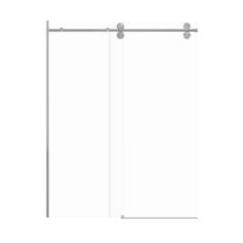 SMTBD608010L-M Teutonic 59-in x 80-in Barn Shower Door With 3/8-in Low Iron Glass And Without Handles, Master