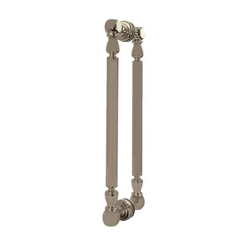 SMPH-BND-D-N-BS Nicholson 20-in Barn/Pivot Shower Door Double Sided Handles, Brushed Stainless