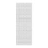 SMPW3696-131 Pioneer 36-in x 96-in Glue to Wall Wall Panel, White (Glossy 3-in x 8-in Subway Tile Pattern)