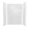 SMPWK603684-231 Pioneer 60-in x 36-in x 84-in 3-Piece Shower Wall Kit, White (12-in x 24-in Vertical Pattern)