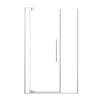 SMRDPD5476108C-PC Reverie Duo 54-in x 76-in Pivot Shower Door With 5/16-in Clear Glass And Sampson Double-Sided Handles, Polished Chrome