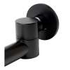 SMRRTS-MB Rowan 9-in Non-Diverting Rotating Tub Spout, Matte Black