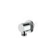 SMRWE-PC Rowan Wall Elbow With Joint, Polished Chrome
