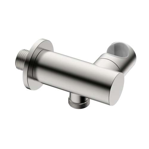 SMRWEH-BN Rowan Wall Elbow With Joint And Hand Shower Cradle, Brushed Nickel