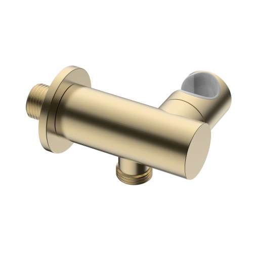 SMRWEH-CB Rowan Wall Elbow With Joint And Hand Shower Cradle, Champagne Bronze