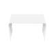 SMSASB2412-01 24-in x 12-in x 16-in Stand Alone Shower Seat, White