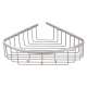 SMSBC-BS 12-in x 10-in x 3-in Stainless Steel Corner Shower Basket, Brushed Stainless