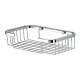 SMSBR-PC 8-in x 5-in x 1-in Rectangular Shower Basket, Polished Chrome