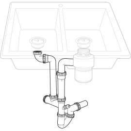 TSDIK Universal Sink Drain Installation Kit