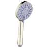 SMSEHS3F4-BN Evanna 4-in Three Function Round Hand Shower, Brushed Nickel