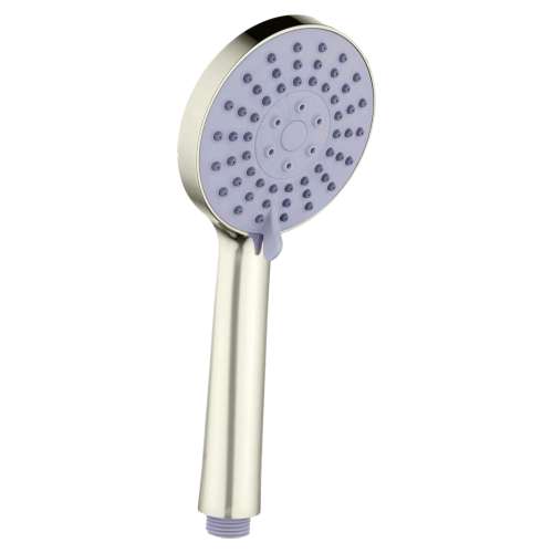 SMSEHS3F4-BN Evanna 4-in Three Function Round Hand Shower, Brushed Nickel