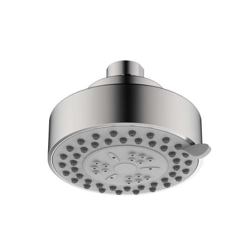 SMSESH3F4-BN Evanna  4-in x 4-in Three Function Round Showerhead, Brushed Nickel