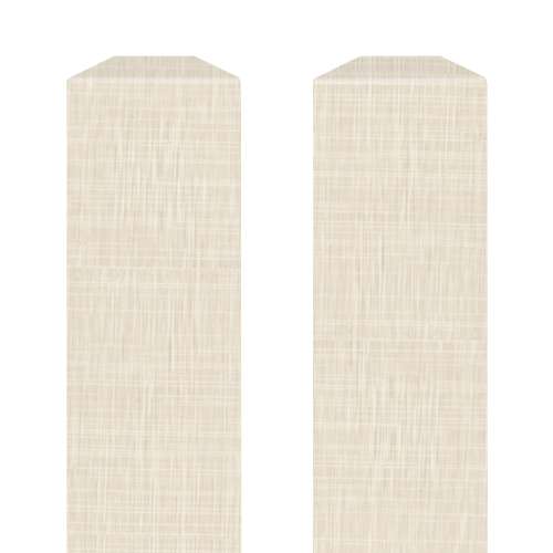 SMFIM722-46 72-in Solid Surface Inside Corner Molding (2 Pieces), Linen
