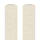 SMFIM722-46 72-in Solid Surface Inside Corner Molding (2 Pieces), Linen