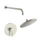 SMSPRK129-1-BN Sadie Single Function Round ADA Pressure Balance Shower Set, Brushed Nickel