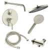 SMSPRK129H-2-BN Sadie Two Function Round ADA Pressure Balance With Hand Shower Set, Brushed Nickel